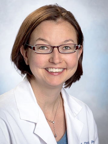 Rheumatology junior investigator Dr. Julia Charles.