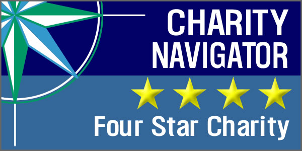 Charity Navigator Logo - 4 Star Recipient.