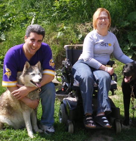 Howard Joseph and his late wife, Ruth Bradley, who passed away from complications with lupus