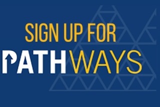 Rheumatology Research Foundation logo to sign up for Pathways newsletter.